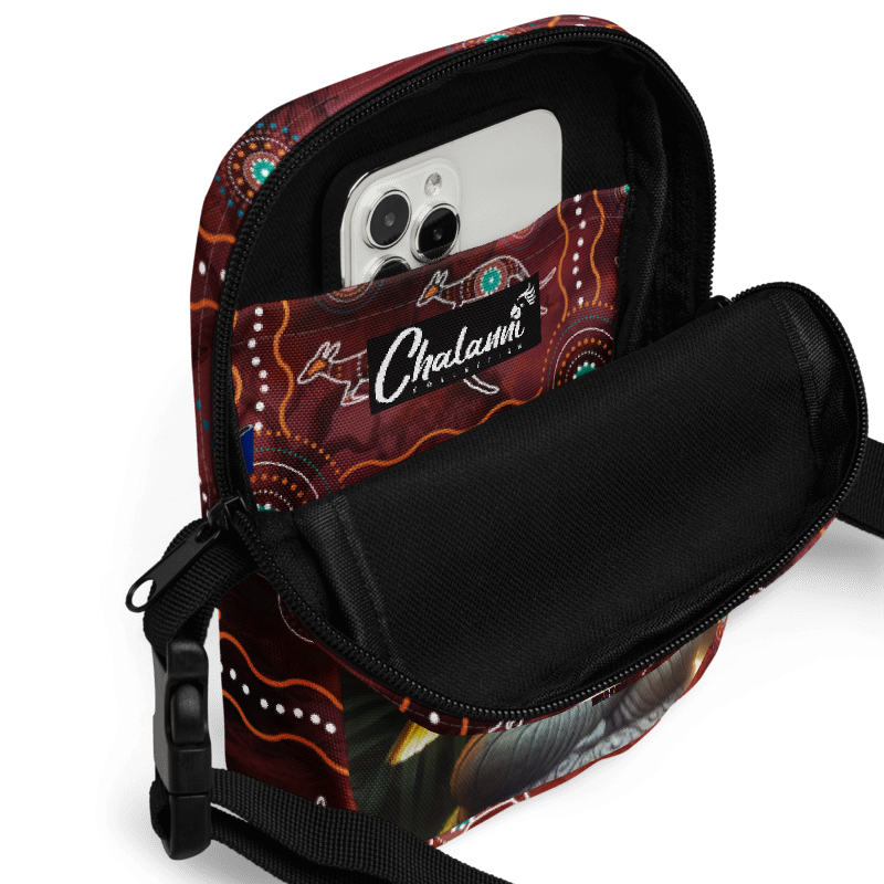 Chalani and Buddha Statue | Utility Cross Over Designer Bag - Chalanni