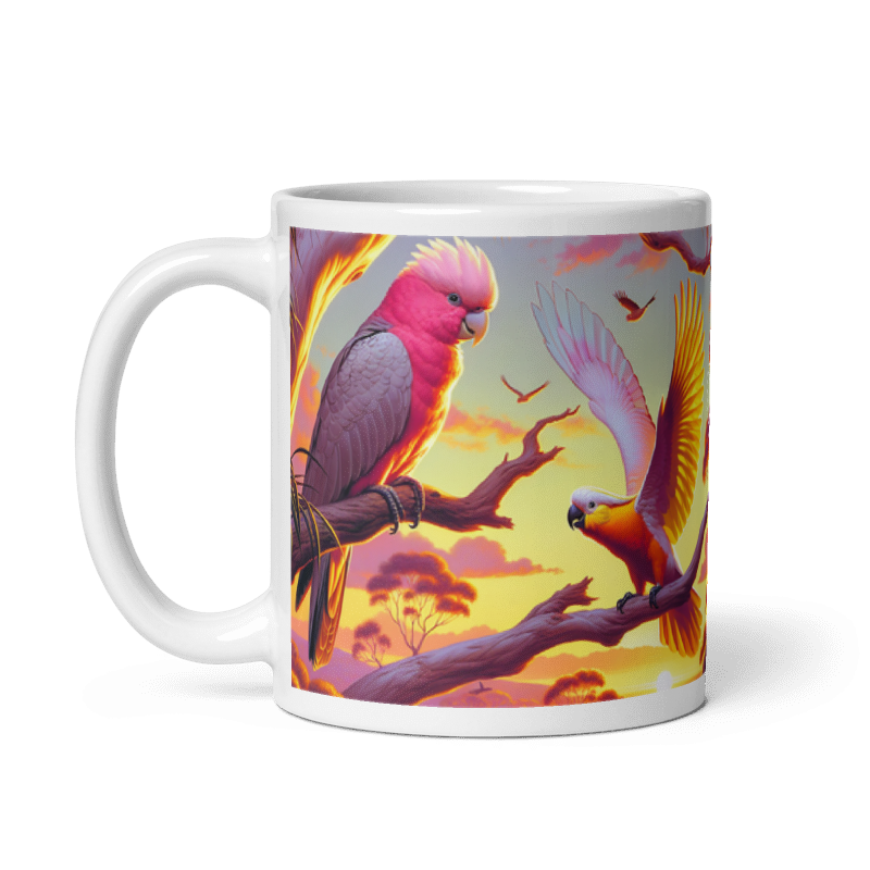 Chalanni and Galah sharing Sunrise - Chalanni