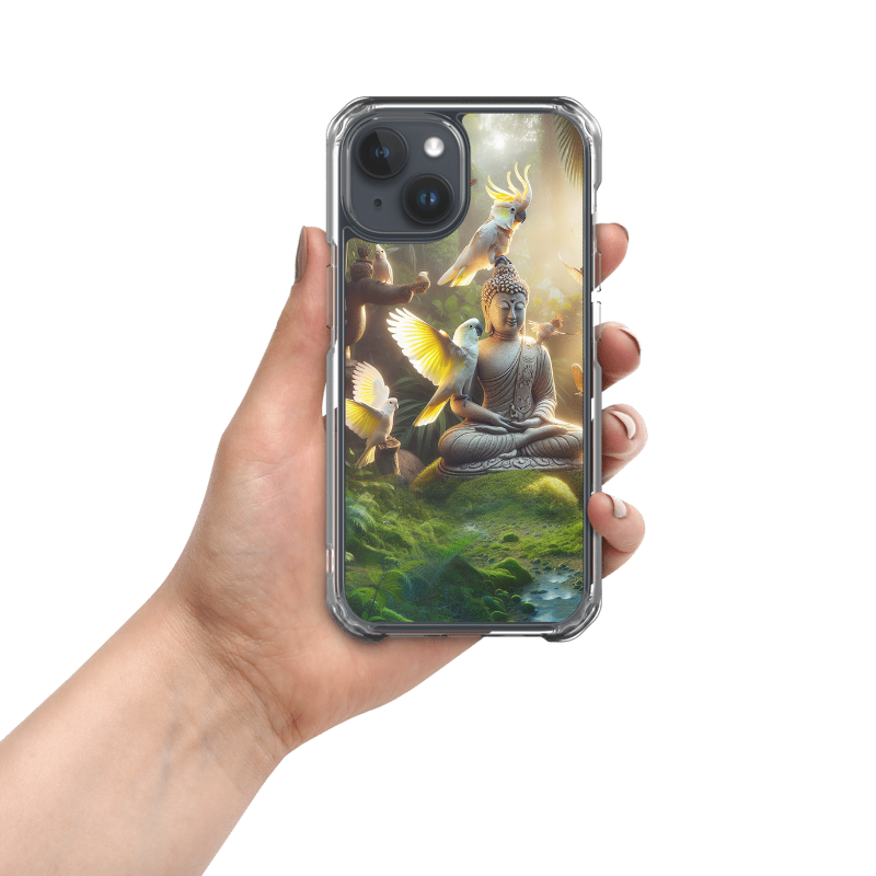 Chalanni on Buddha Statue | Iphone 15 Case - Chalanni