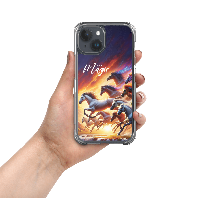Iphone 15 Cover | Horse Magic - Chalanni
