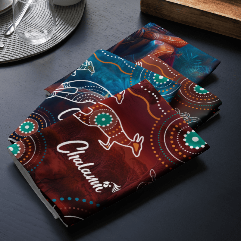 Napkins for your fine dining experience | Set 2 - Chalanni