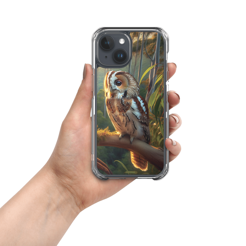 Ollie the Wise Owl | Designer Iphone 15 Case - Chalanni