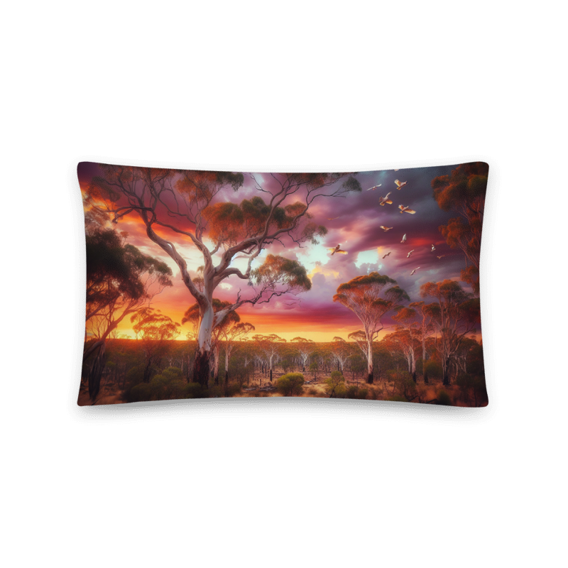 Pink Sky | Designer Cushion Covers 20” x 12” Rectangular - Chalanni