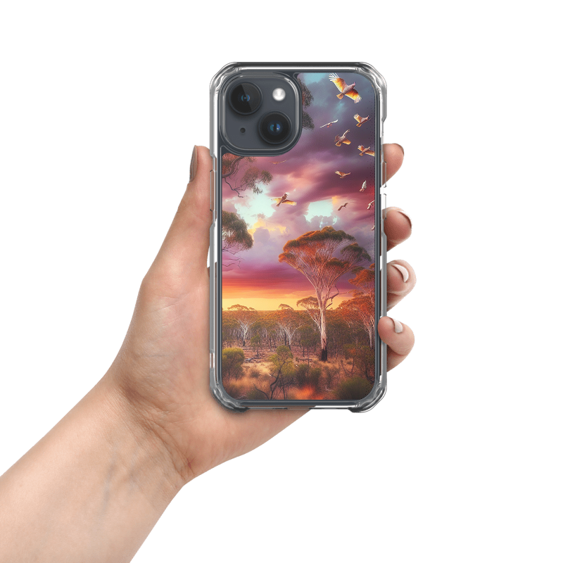 Pink Sky | Designer Iphone 15 Case - Chalanni