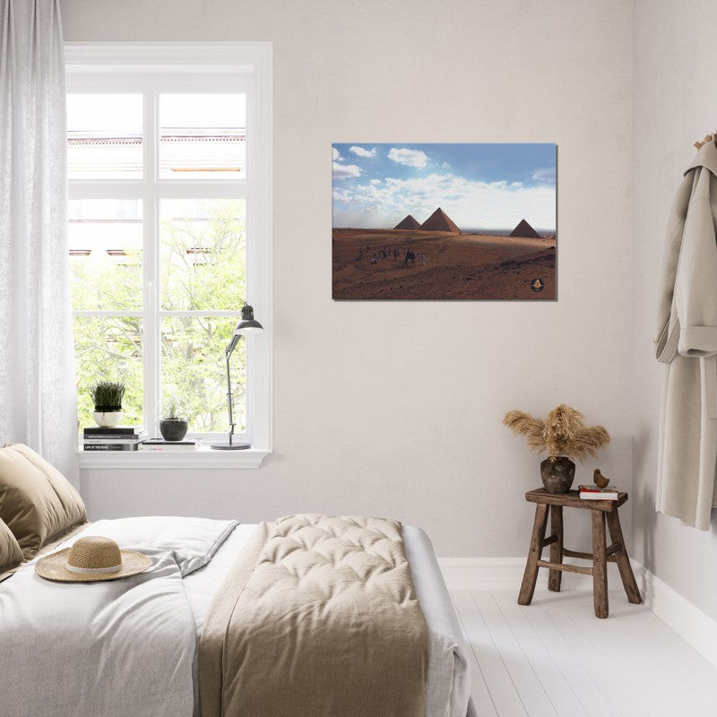 Pharoahs Gold Collection | Pyramids | Chalanni 70cmx100cm canvas