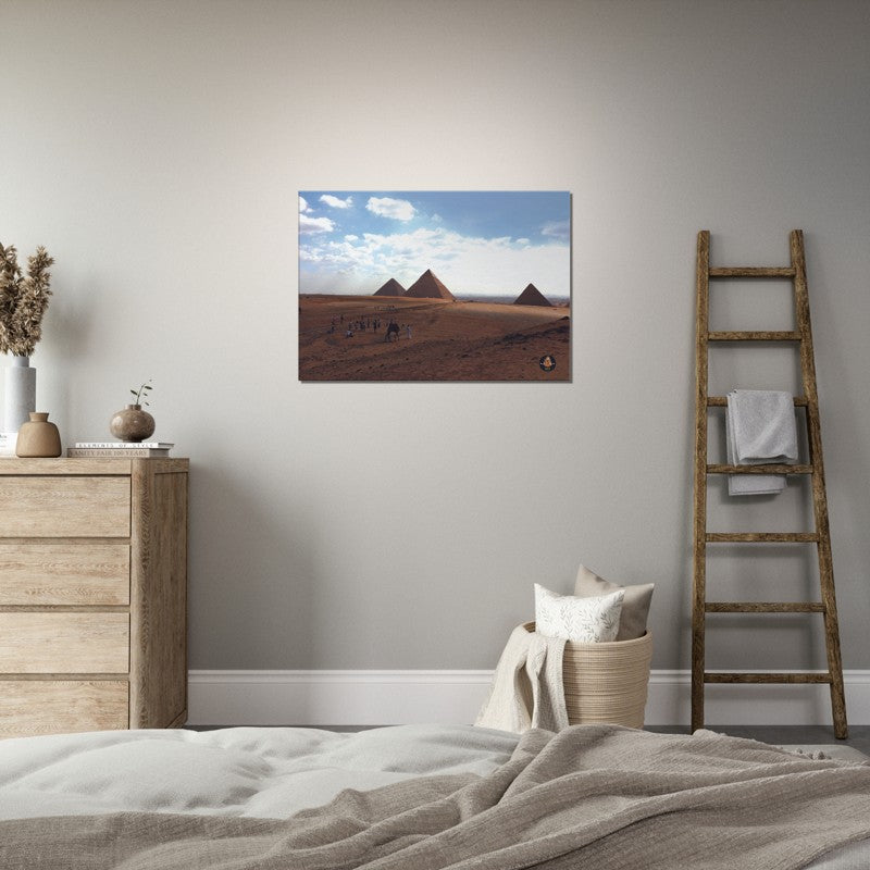 Pharoahs Gold Collection | Pyramids | Chalanni 70cmx100cm canvas