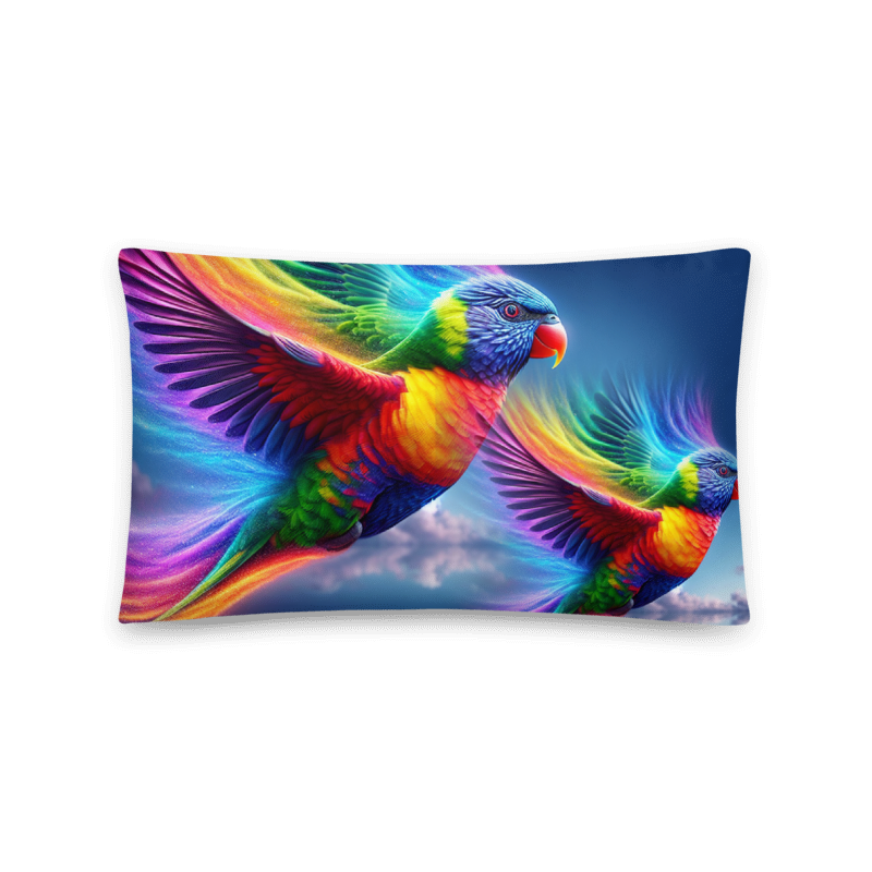 Rainbow | Designer Cushion Covers 20”x 12” Rectangular - Chalanni
