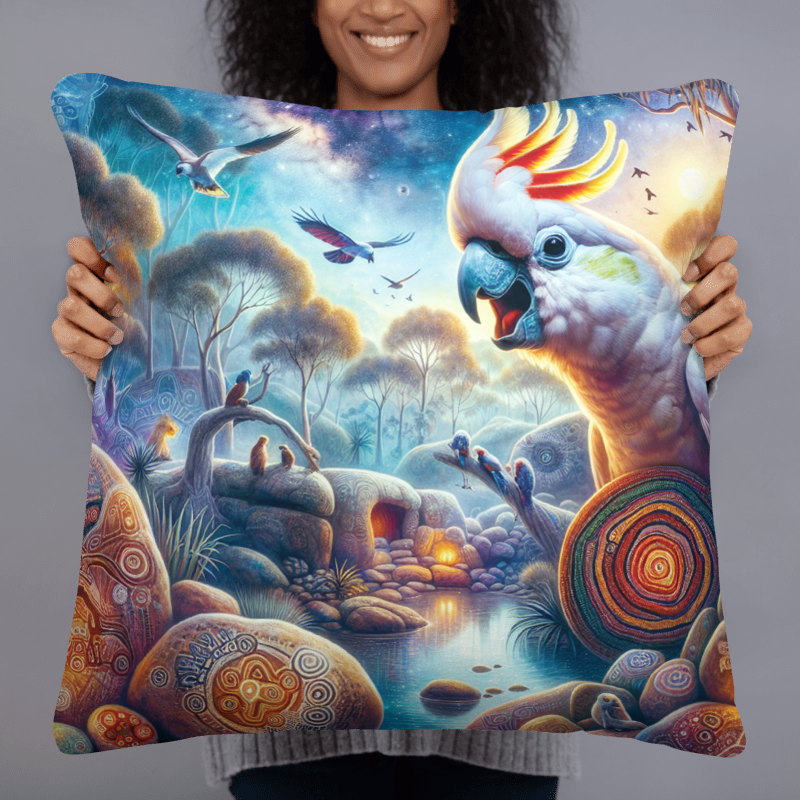 The Dreaming | Designer Cushion Covers 22” x 22” - Chalanni