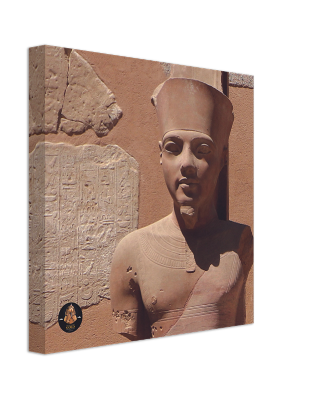 Pharaoh's Gold Collection | Tutankhamun 2 | 30 cm x 30 cm Egyptian Wall Canvas - Chalanni