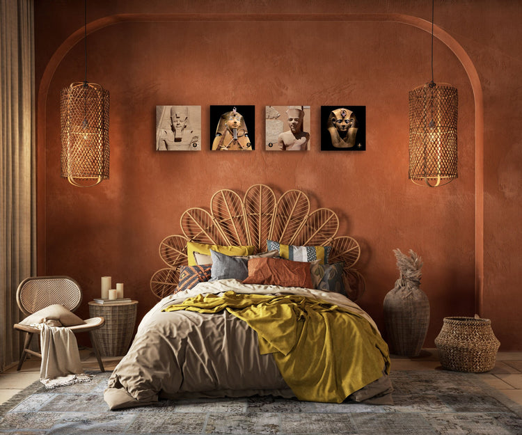 Pharaohs Gold | 30 cm x 30 Wall Canvas Wall Art