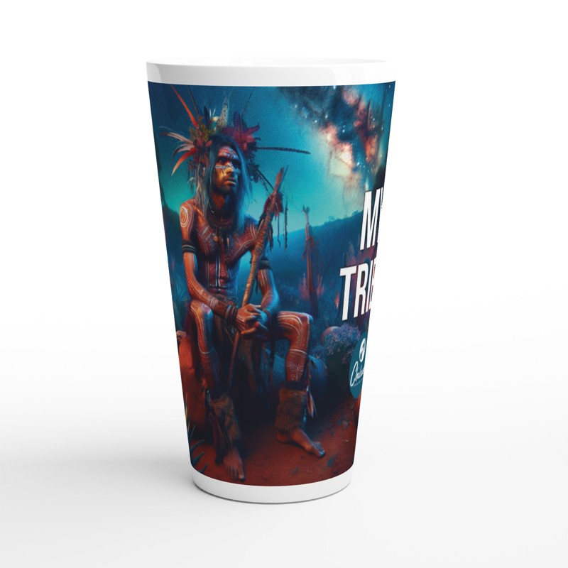 Chalanni My Tribe | 17 oz Ceramic Designer Latte Mug - Chalanni