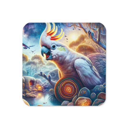 Chalanni The Dreaming | Designer Cork-Based Coasters - Chalanni
