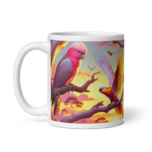 Chalanni and Galah sharing Sunrise - Chalanni