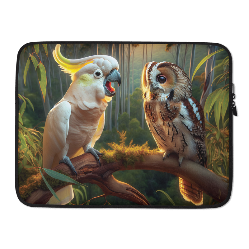 Chalanni and Ollie |Designer 15" Laptop sleeve - Chalanni