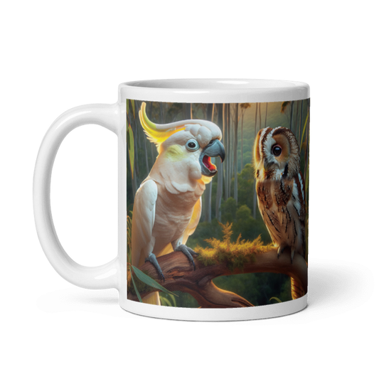 Chalanni and Ollie the wise owl - Chalanni