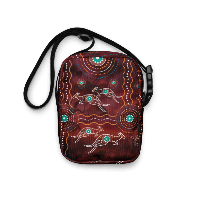 Chalanni and Rainbow sharing a Mango | Utility Cross Over Designer Bag - Chalanni