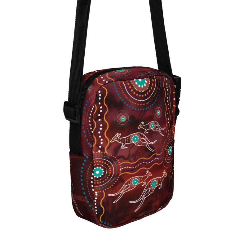 Chalanni and Rainbow sharing a Mango | Utility Cross Over Designer Bag - Chalanni