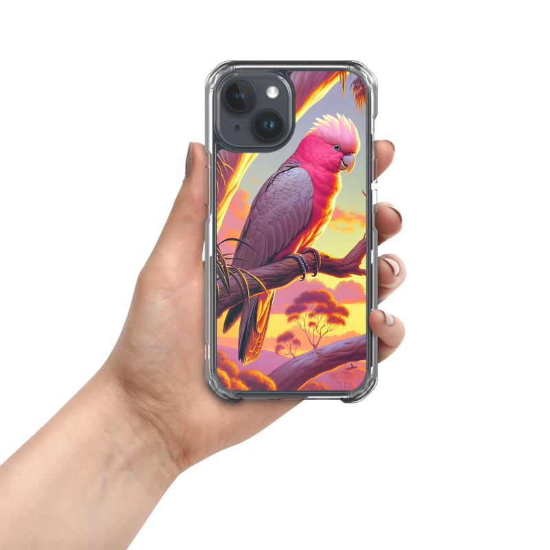 Galah | Designer Iphone 15 Case - Chalanni