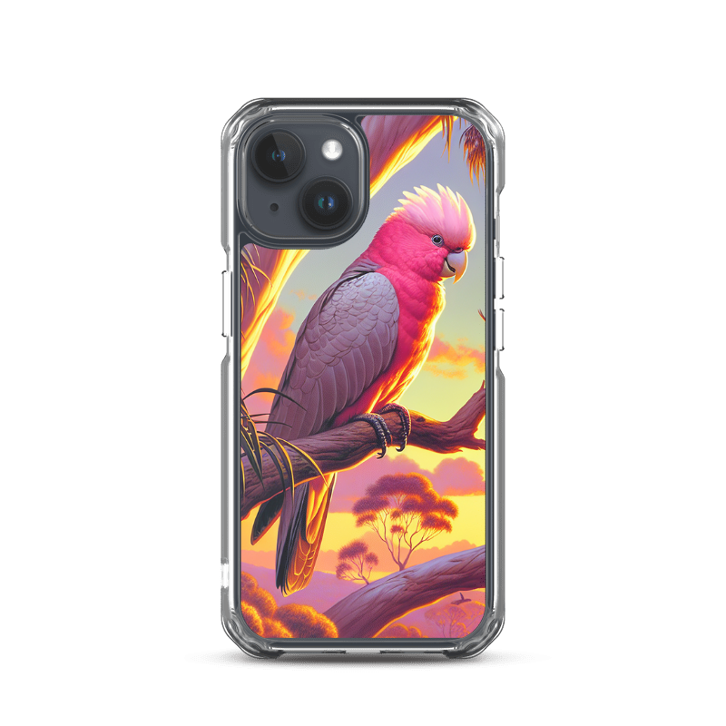 Galah | Designer Iphone 15 Case - Chalanni