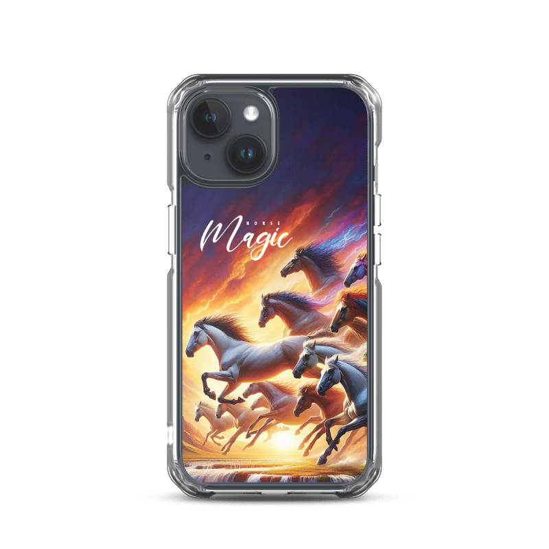 Iphone 15 Cover | Horse Magic - Chalanni