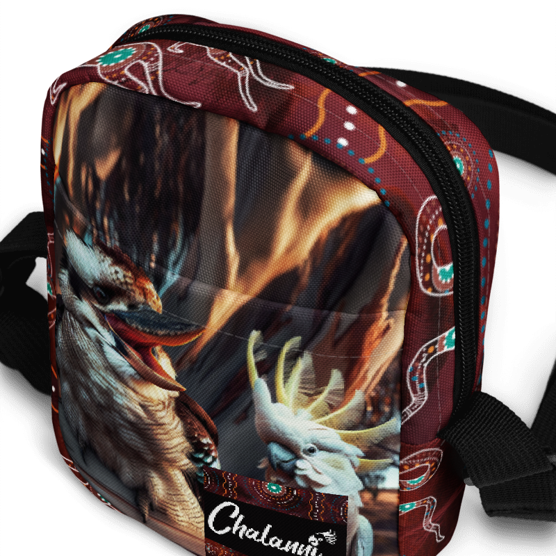 Kookaburra and Chalanni | Utility Cross Over Designer Bag - Chalanni
