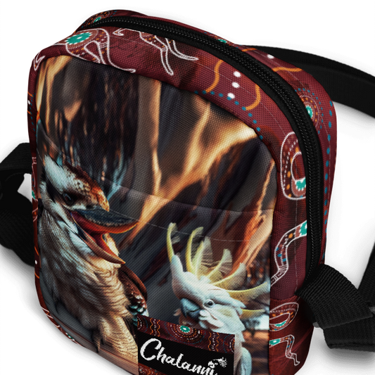 Kookaburra and Chalanni | Utility Cross Over Designer Bag - Chalanni
