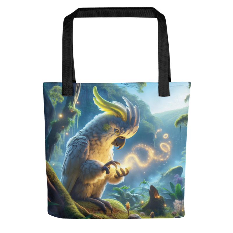 Magical Chalanni | Designer All-Over Print Tote Bag 15”x 15” - Chalanni