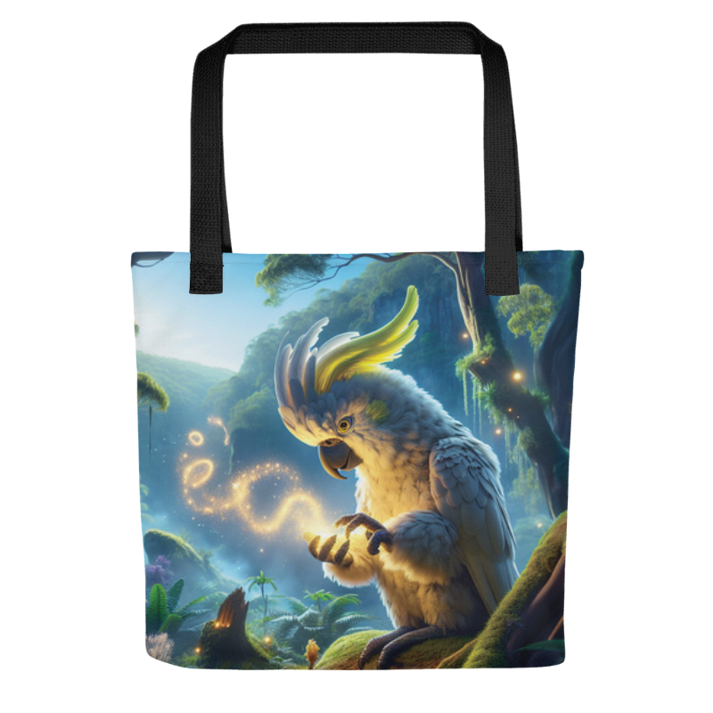 Magical Chalanni | Designer All-Over Print Tote Bag 15”x 15” - Chalanni