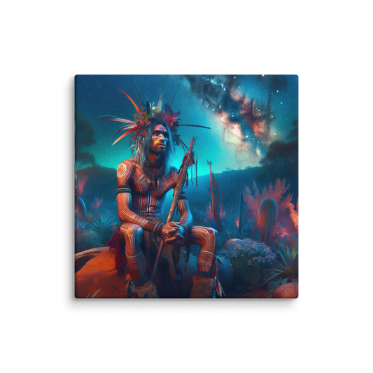 My Tribe | 24" x24" Canvas - Chalanni