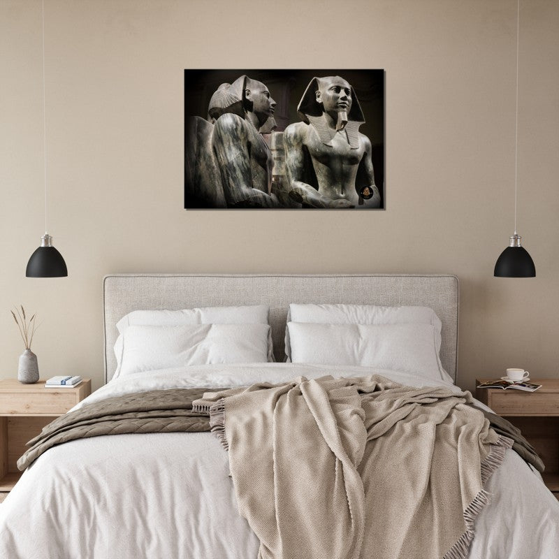 Pharoahs Gold Collection | Khafre Montage | Chalanni 70cmx100cm canvas
