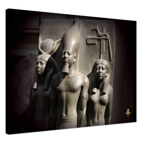Pharoahs Gold Collection | Menkaure Close up | Chalanni 70cmx100cm canvas