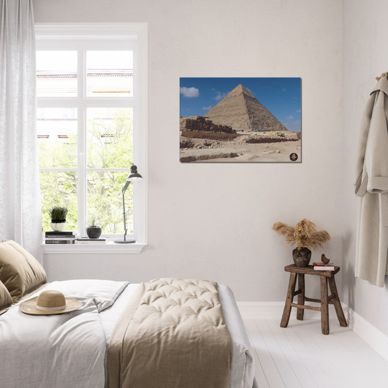 Pharoahs Gold Collection | Pyramid of Khafre | Chalanni 70cmx100cm canvas