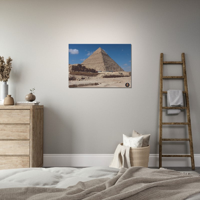 Pharoahs Gold Collection | Pyramid of Khafre | Chalanni 70cmx100cm canvas