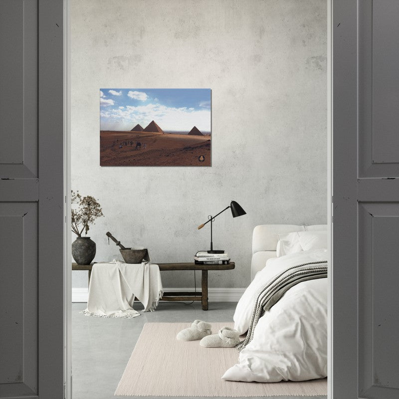 Pharoahs Gold Collection | Pyramids | Chalanni 70cmx100cm canvas