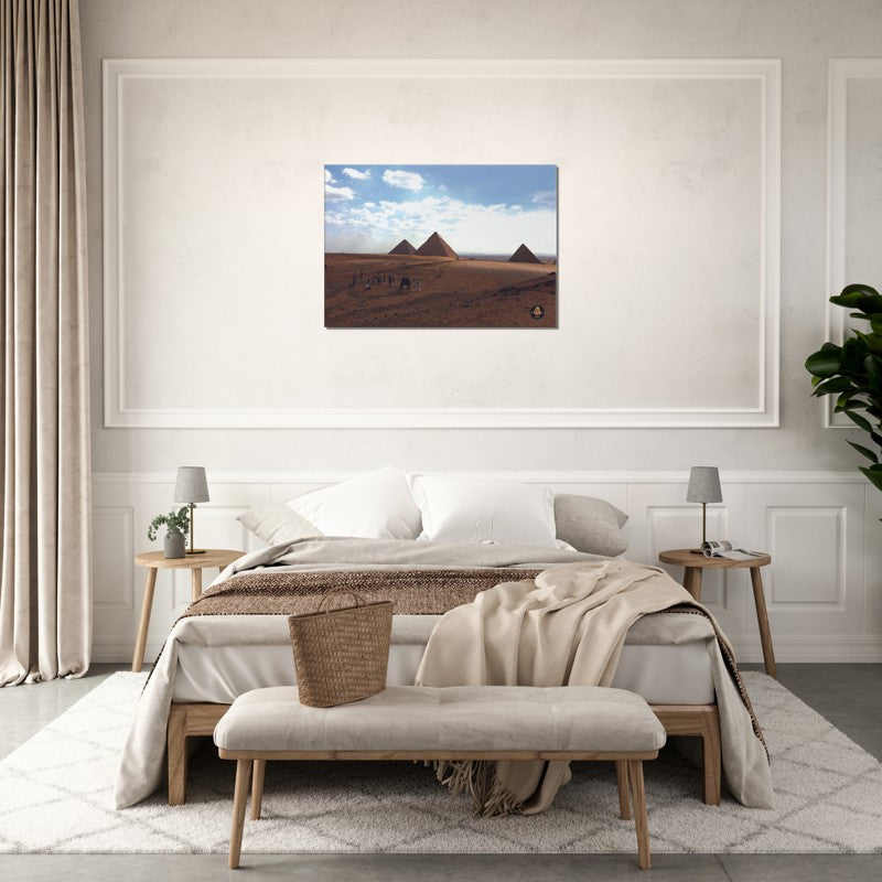 Pharoahs Gold Collection | Pyramids | Chalanni 70cmx100cm canvas