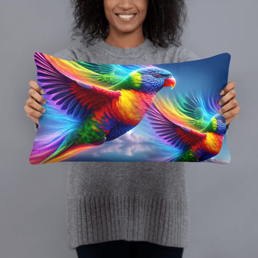 Rainbow | Designer Cushion Covers 20”x 12” Rectangular - Chalanni
