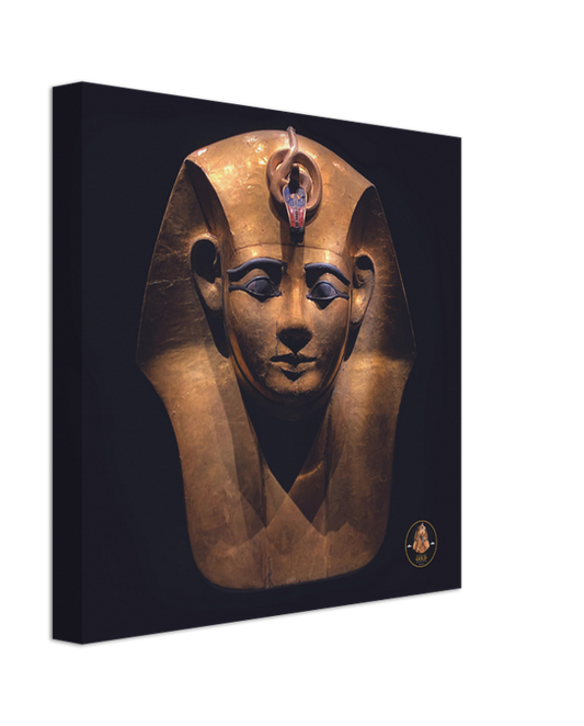 Pharaoh's Gold Collection | Rameses | 30 cm x 30 cm Egyptian Wall Canvas - Chalanni