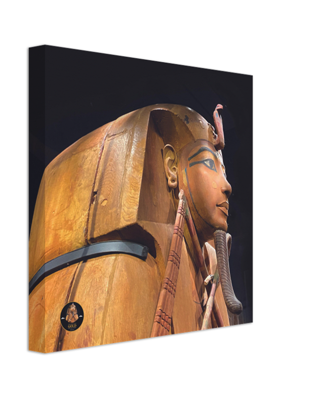 Pharaoh's Gold Collection | Rameses  | 30 cm x 30 cm Egyptian Wall Canvas - Chalanni