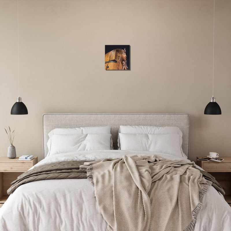 Pharaoh's Gold Collection | Rameses  | 30 cm x 30 cm Egyptian Wall Canvas - Chalanni