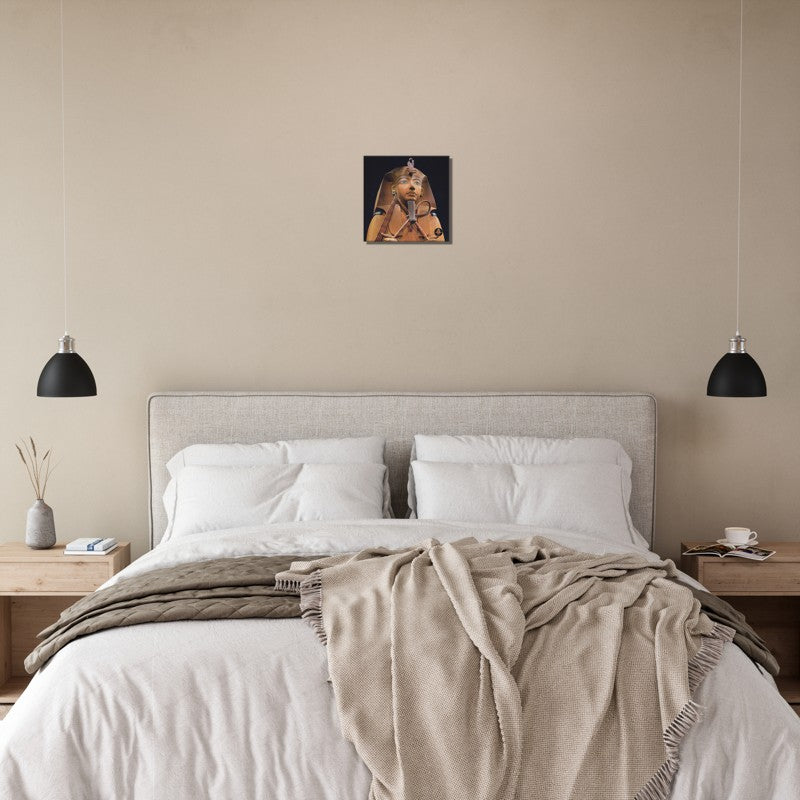 Pharaoh's Gold Collection | Rameses 2 | 30 cm x 30 cm Egyptian Wall Canvas - Chalanni