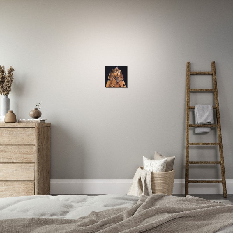 Pharaoh's Gold Collection | Rameses 2 | 30 cm x 30 cm Egyptian Wall Canvas - Chalanni