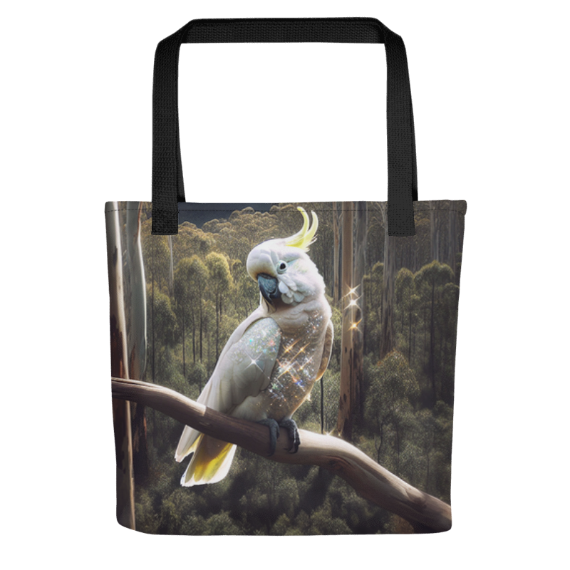 Sparkling Chalanni | Designer All-Over Print Tote Bag 15”x 15” - Chalanni