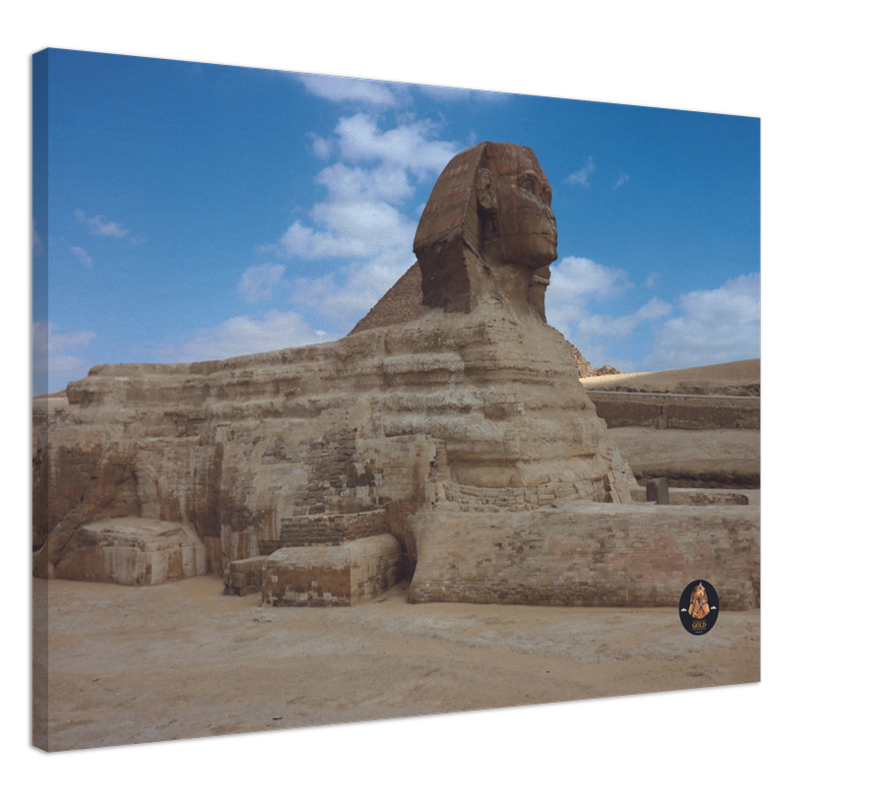 Pharoahs Gold Collection | The Sphinx | Chalanni 70cmx100cm canvas