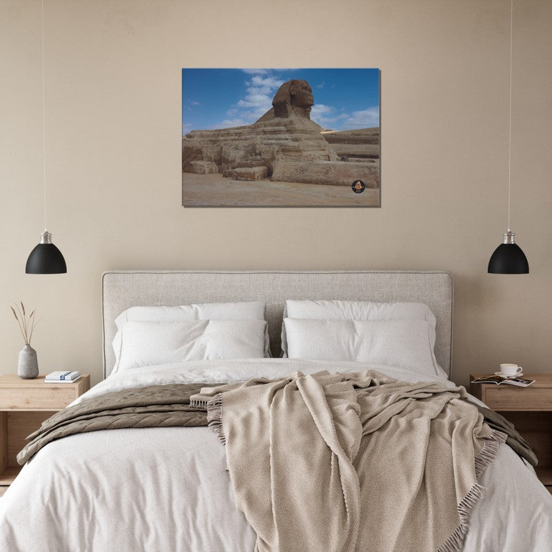 Pharoahs Gold Collection | The Sphinx | Chalanni 70cmx100cm canvas