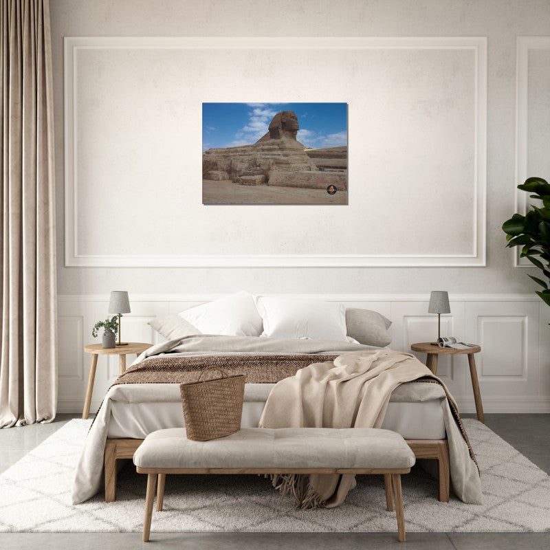 Pharoahs Gold Collection | The Sphinx | Chalanni 70cmx100cm canvas