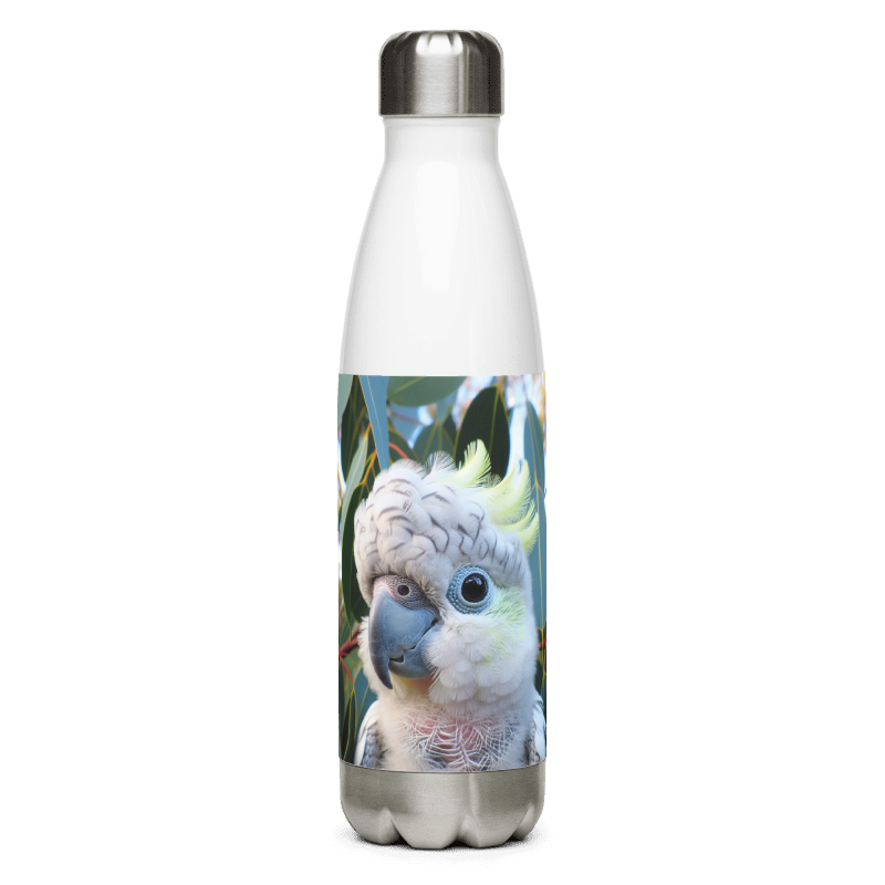Stainless Steel Water Bottle | Baby Chalanni | White - Chalanni