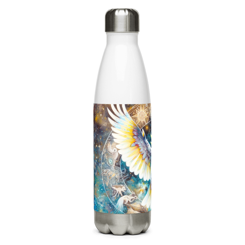 Stainless Steel Water Bottle | Chalanni Dream Time | White - Chalanni