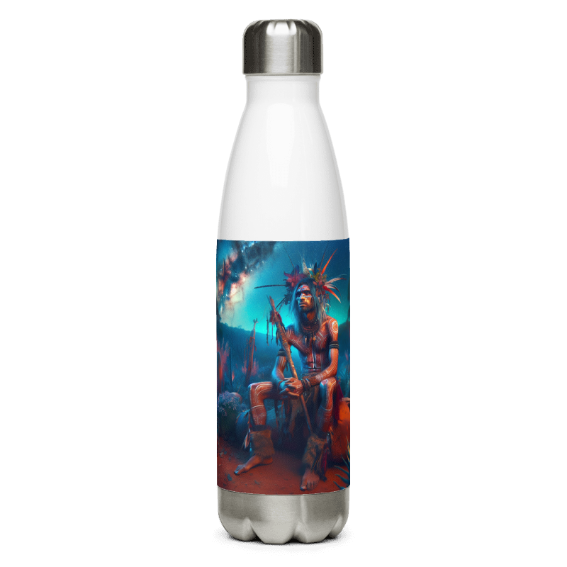 Stainless Steel Water Bottle | My Tribe | White - Chalanni