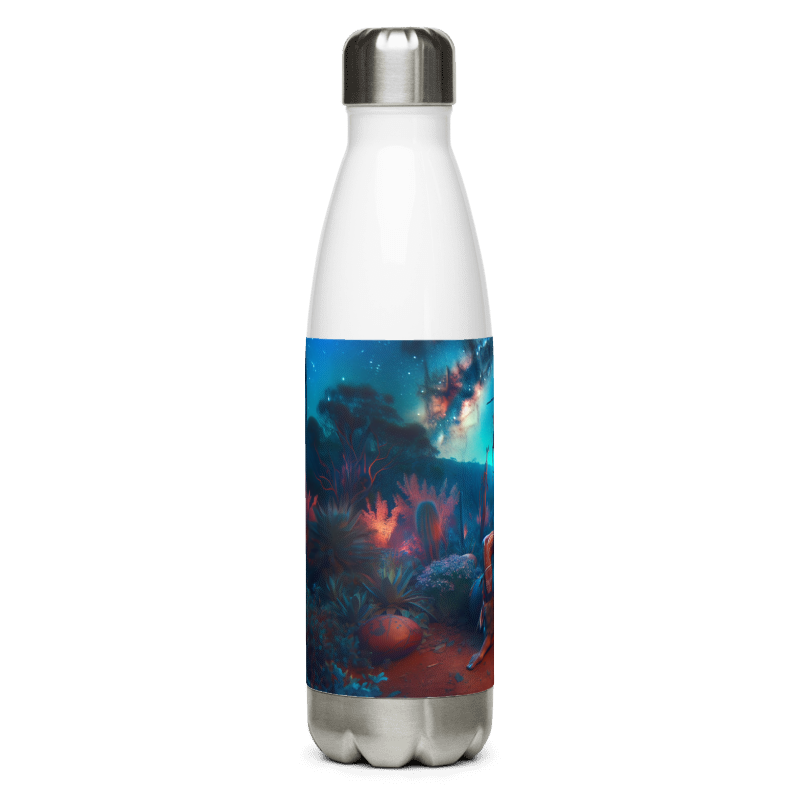 Stainless Steel Water Bottle | My Tribe | White - Chalanni