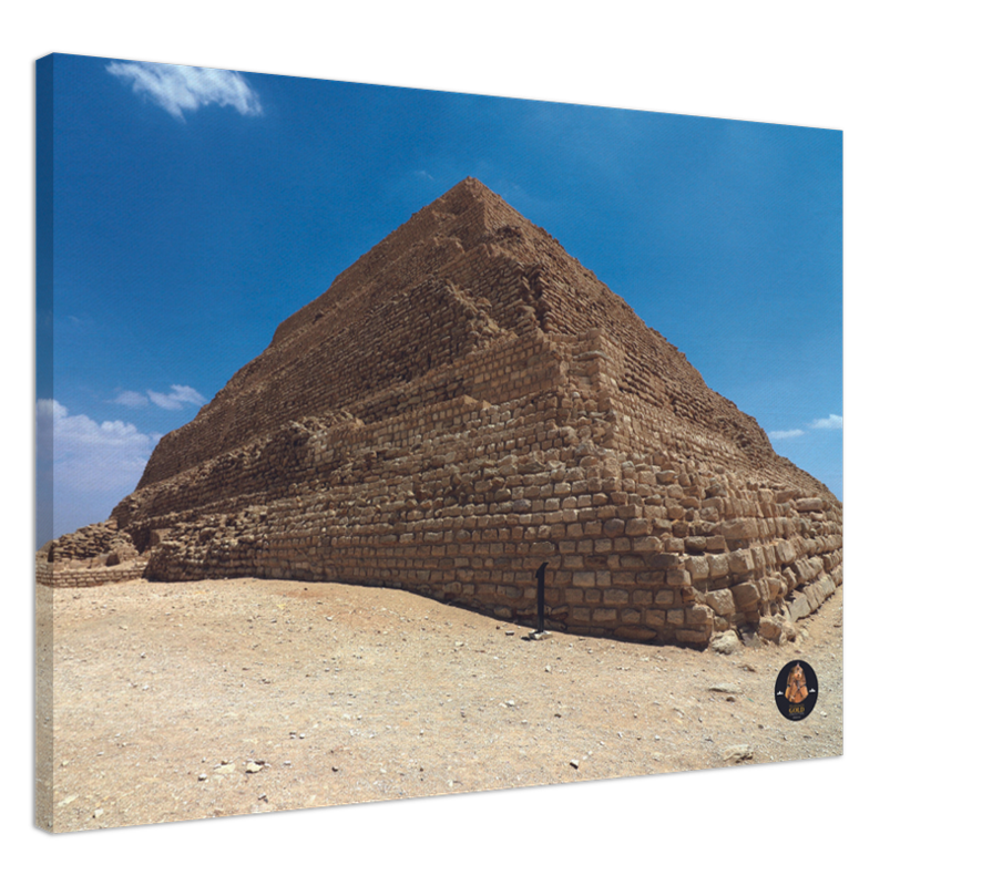 Pharoahs Gold Collection | Step Pyramid of Djoser | Chalanni 70cmx100cm canvas